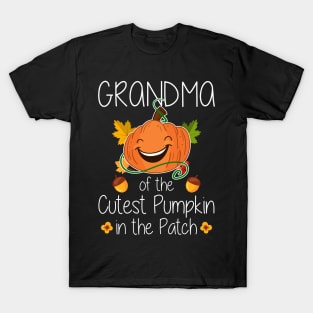 Grandma Of The Cutest Pumpkin Halloween T-Shirt